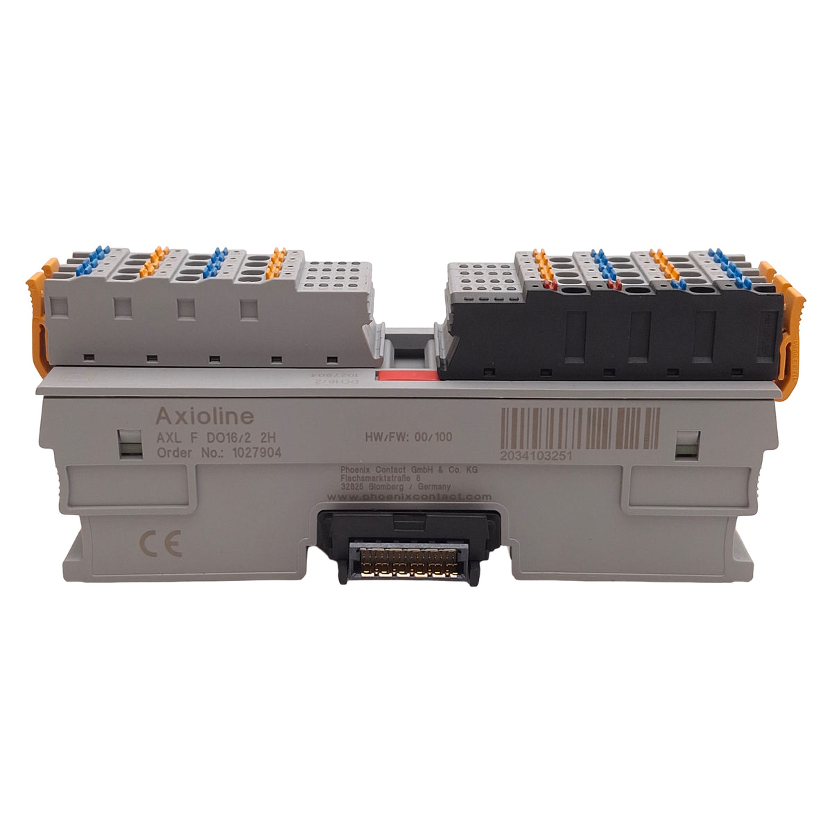 Used Phoenix Contact AXL F DO16/2 2H 1027904 Axioline F Digital Module, 16-Output