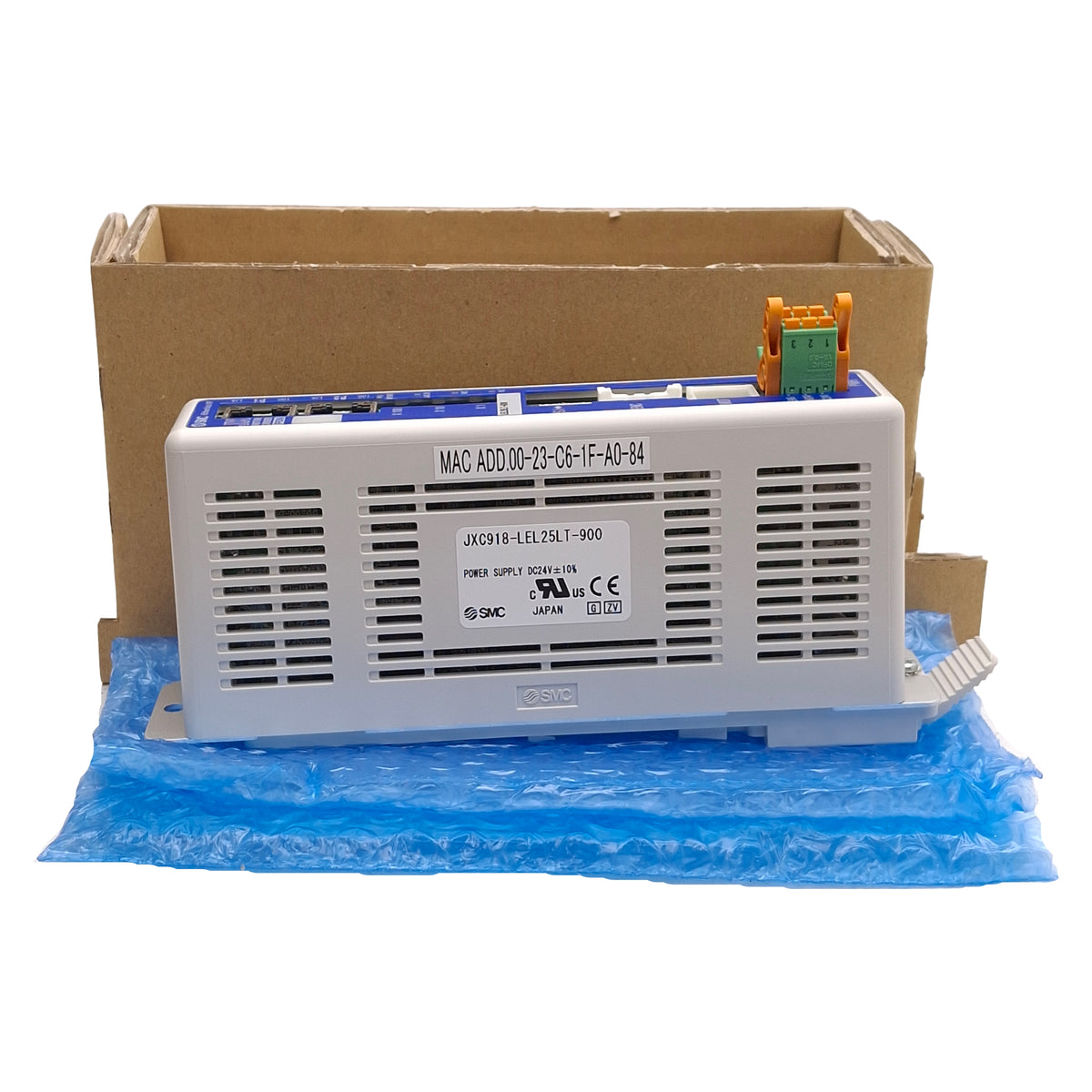 New SMC JXC918-LEL25LT-900 Electric Actuator Controller EtherNet/IP, 24VDC, DIN Rail