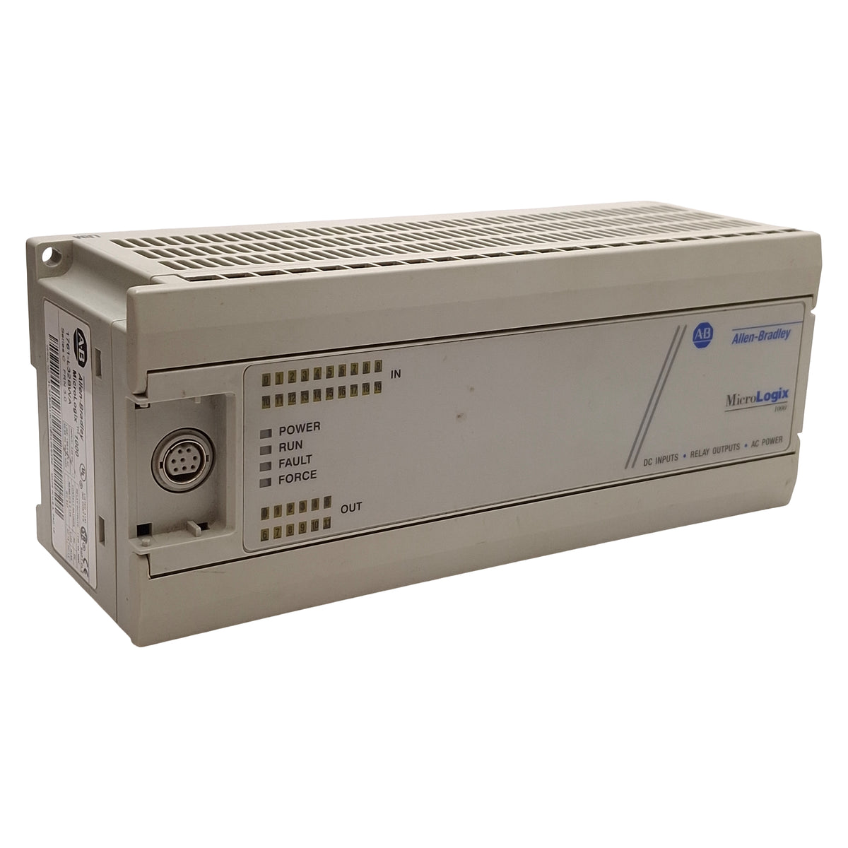 Used Allen Bradley 1761-L32BWA Series C MicroLogix 1000 PLC Controller 100-240VAC