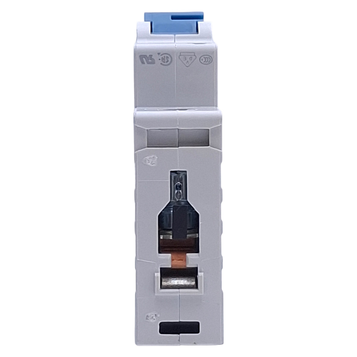 Used Allen Bradley 1492-SPM1C080 Circuit Breaker, 1-Pole, 8A, 227VAC/48VDC, DIN Rail