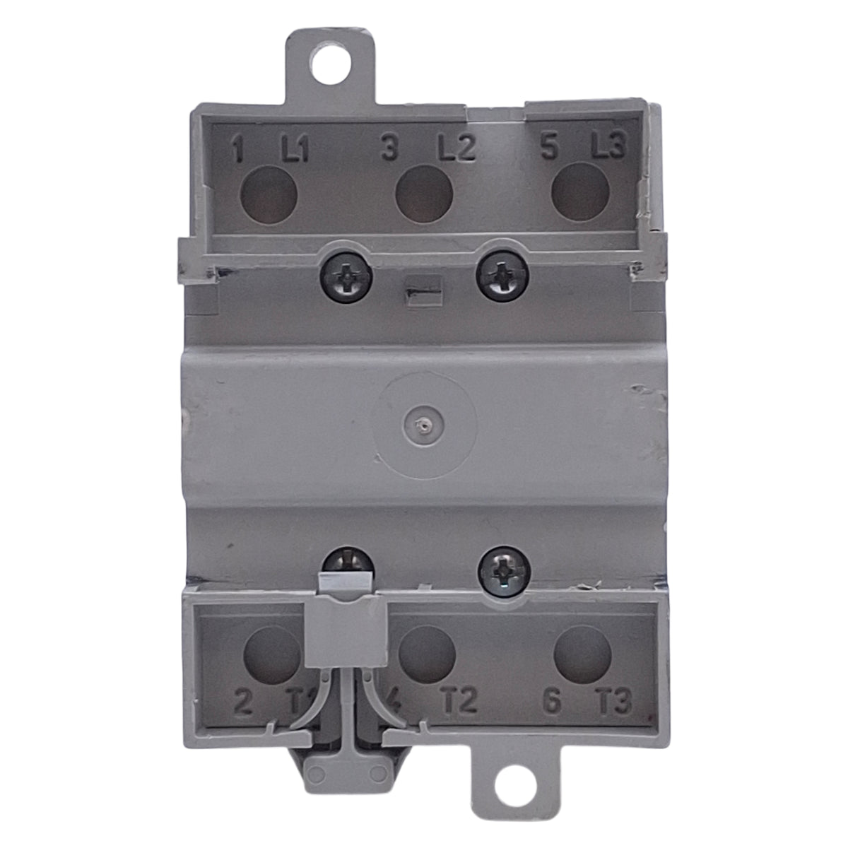 Used Allen Bradley 194E-A63-1753 Disconnect Switch 3-Pole, 63A 600VAC, DIN Rail