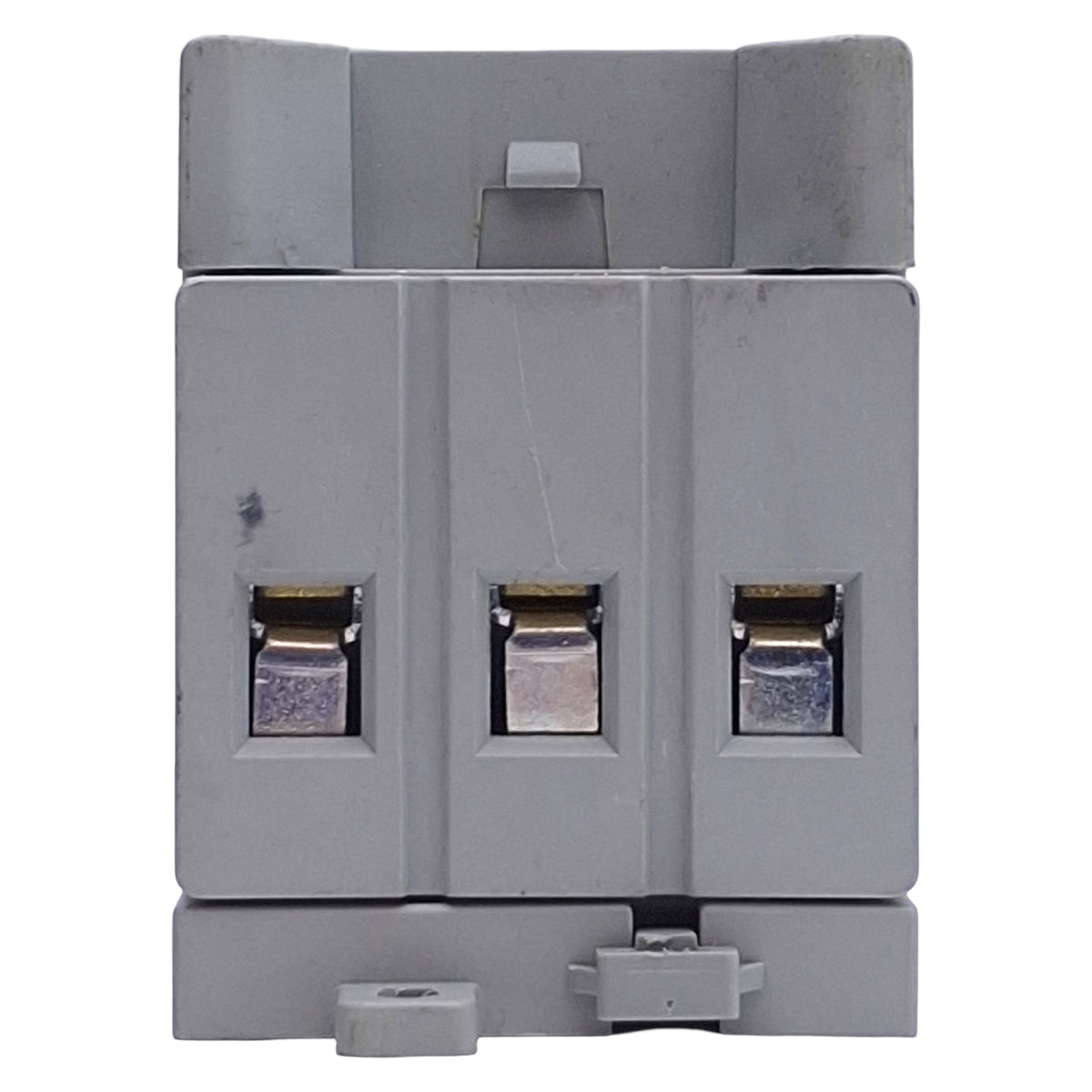 Used Allen Bradley 194E-A63-1753 Disconnect Switch 3-Pole, 63A 600VAC, DIN Rail