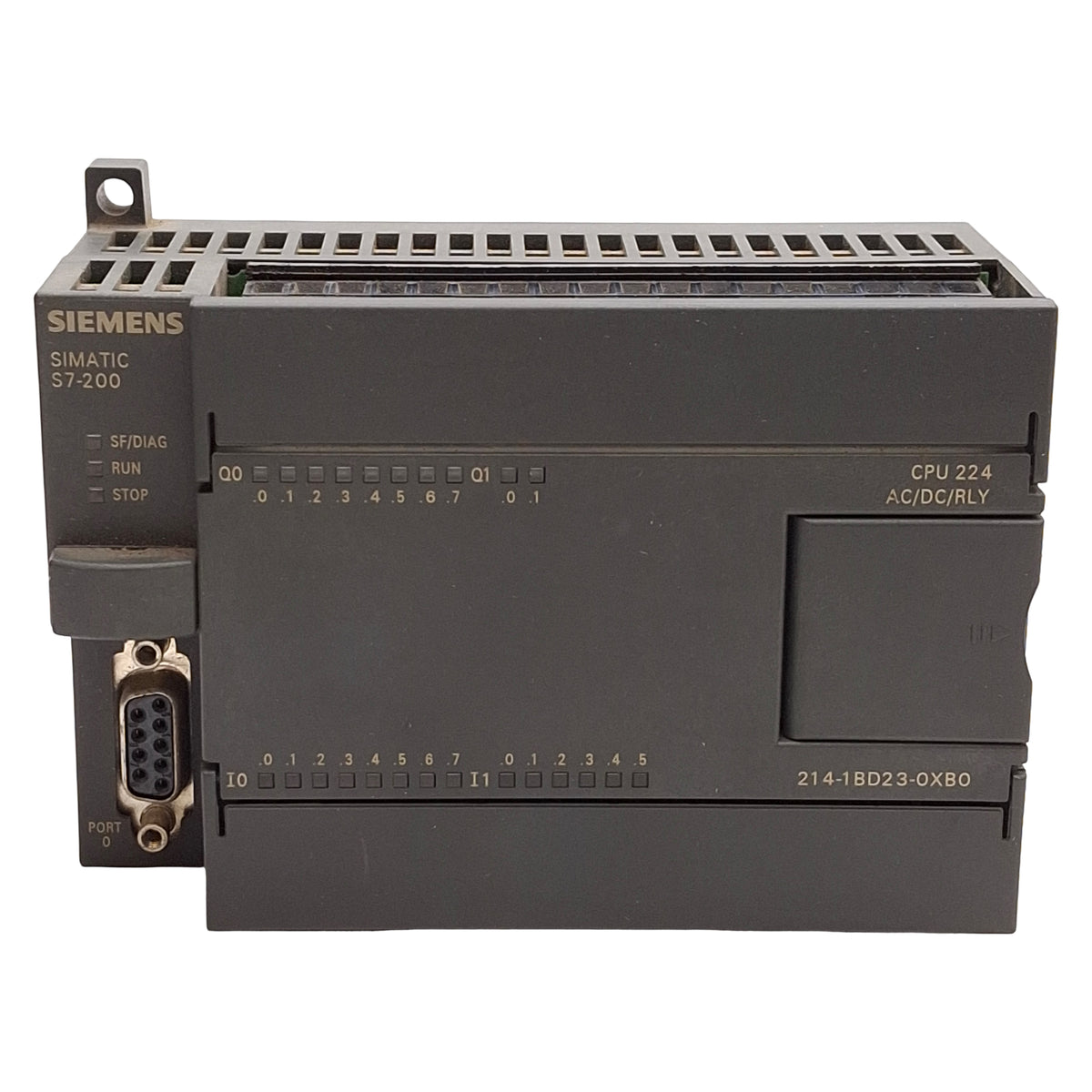 Used Siemens 6ES7 214-1BD23-0XB0 SIMATIC S7-200 CPU 224 Compact Unit, 14-DI, 10-DO