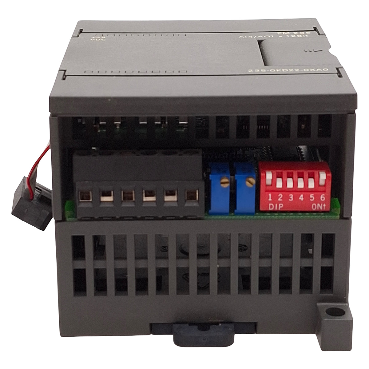 Used Siemens 6ES7 235-0KD22-0XA0 SIMATIC S7-200 Analog I/O Expansion Module, 4-AI