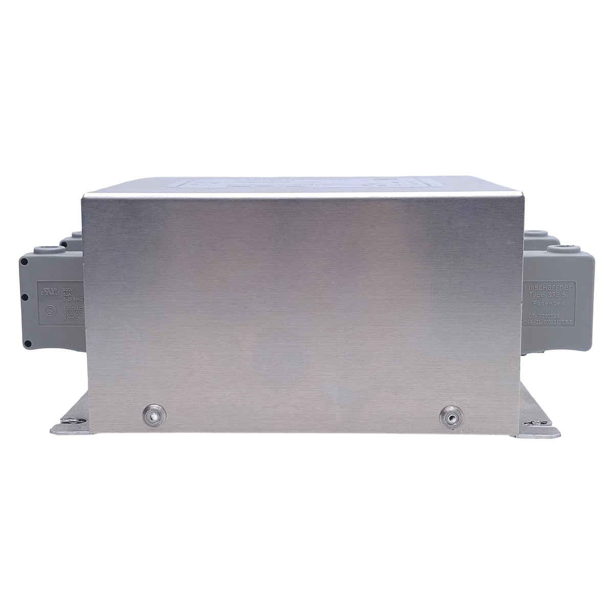 Used Schaffner FN 2410-16-44 EMC/RFI Power Line Filter 1-Phase, 16A, 250VAC Max