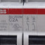 Used ABB SU202M-C2 Circuit Breaker, 2-Pole, 2A 480Y/277VAC, C-Curve, DIN Rail