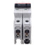 Used ABB SU202M-C2 Circuit Breaker, 2-Pole, 2A 480Y/277VAC, C-Curve, DIN Rail