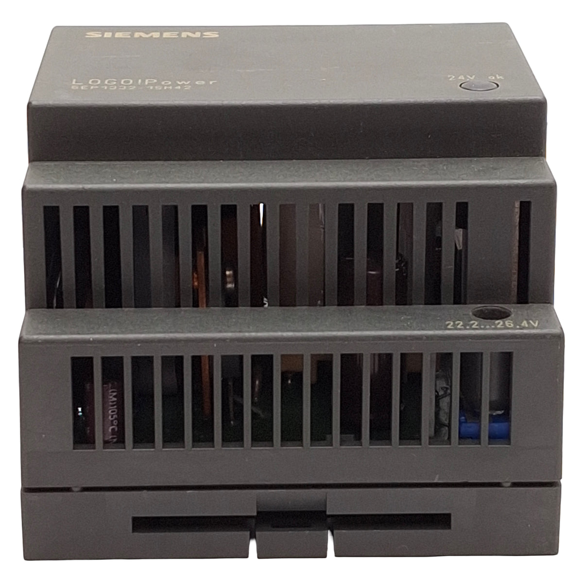 Used Siemens 6EP1332-1SH42 LOGO! Power Supply, 100-240VAC Input, 24VDC 2.5A Output