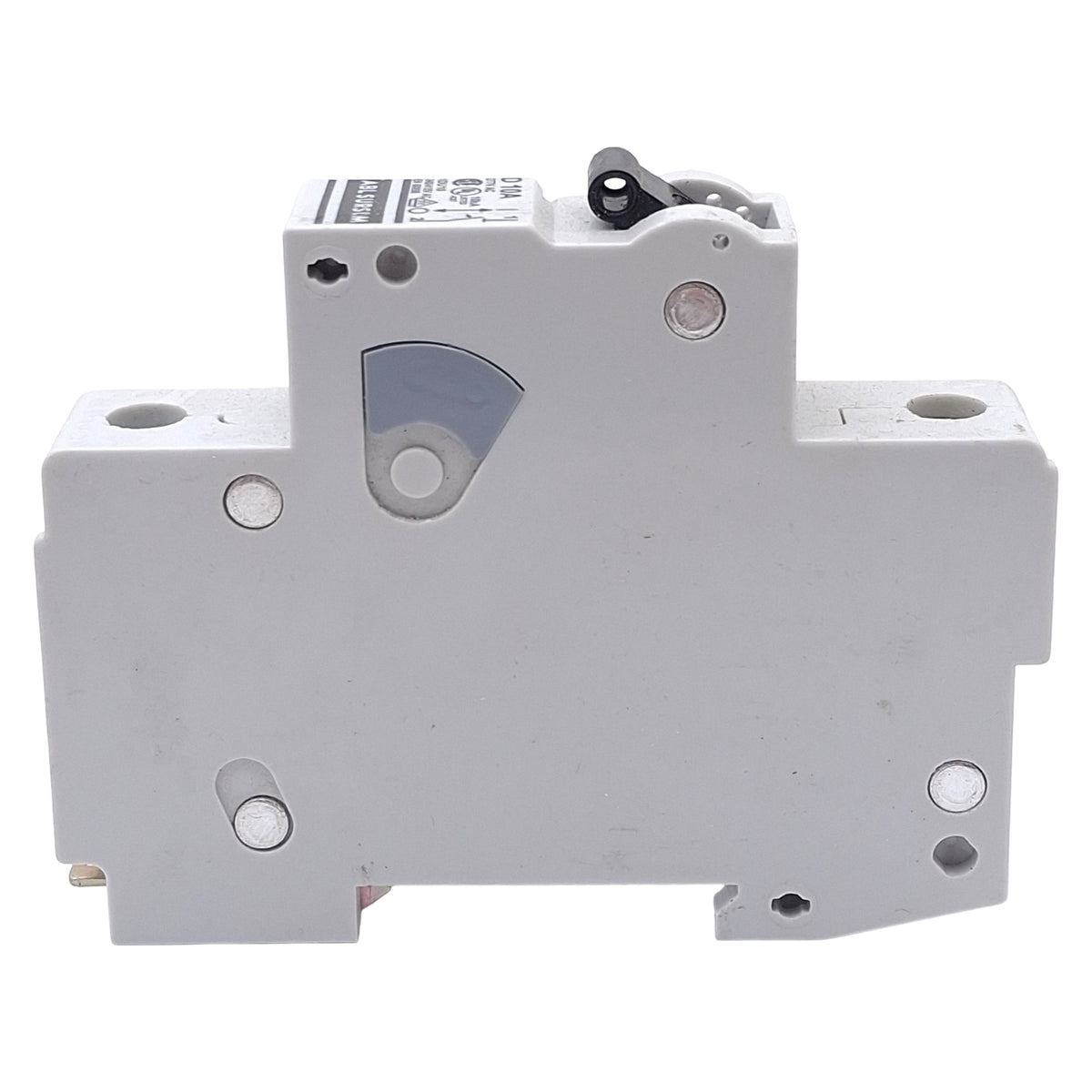 Used Lot of 2 ABL Sursum 1DU10 Circuit Breaker, 1-Pole, 10A 277VAC, DIN Rail