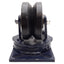 Used RWM 75-VIR-0420-S Kingpinless Heavy Duty Swivel Caster, ø4x2in Wheel, 6.5x4.5in