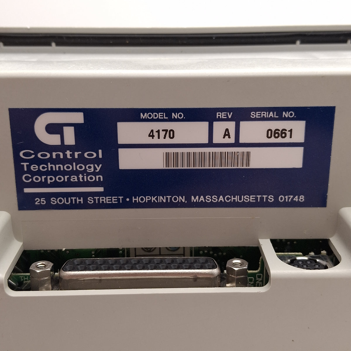 Used Control Technology 4170 Quickpanel Jr Touchscreen HMI, 5in LCD, 320x240, 24VDC