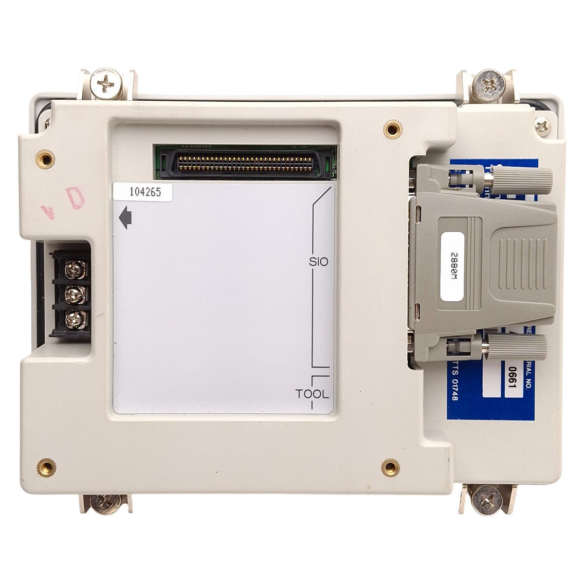 Used Control Technology 4170 Quickpanel Jr Touchscreen HMI, 5in LCD, 320x240, 24VDC