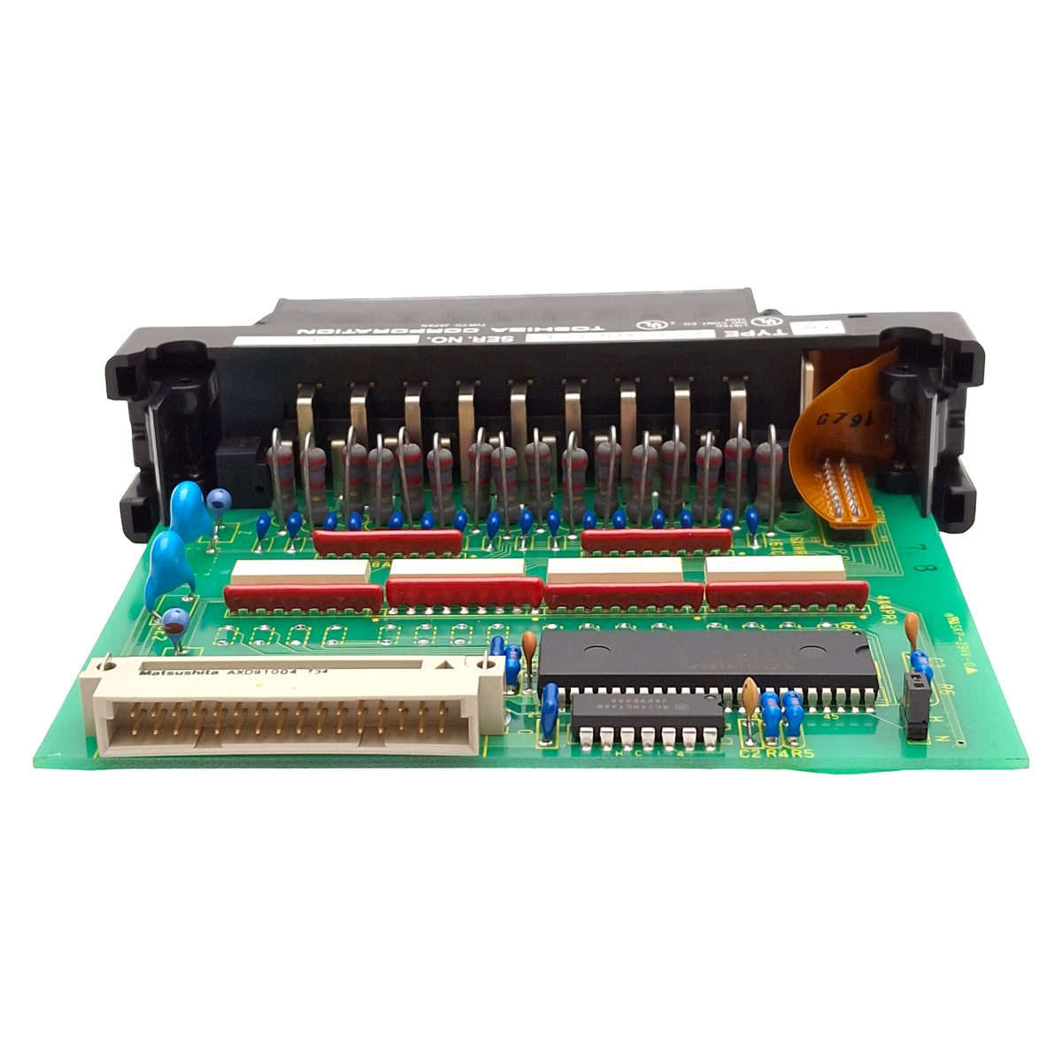 Used Toshiba EX10-MDI31 EX100 PLC Bi-Directional Input Module, 16-Input, 12-24VAC/DC