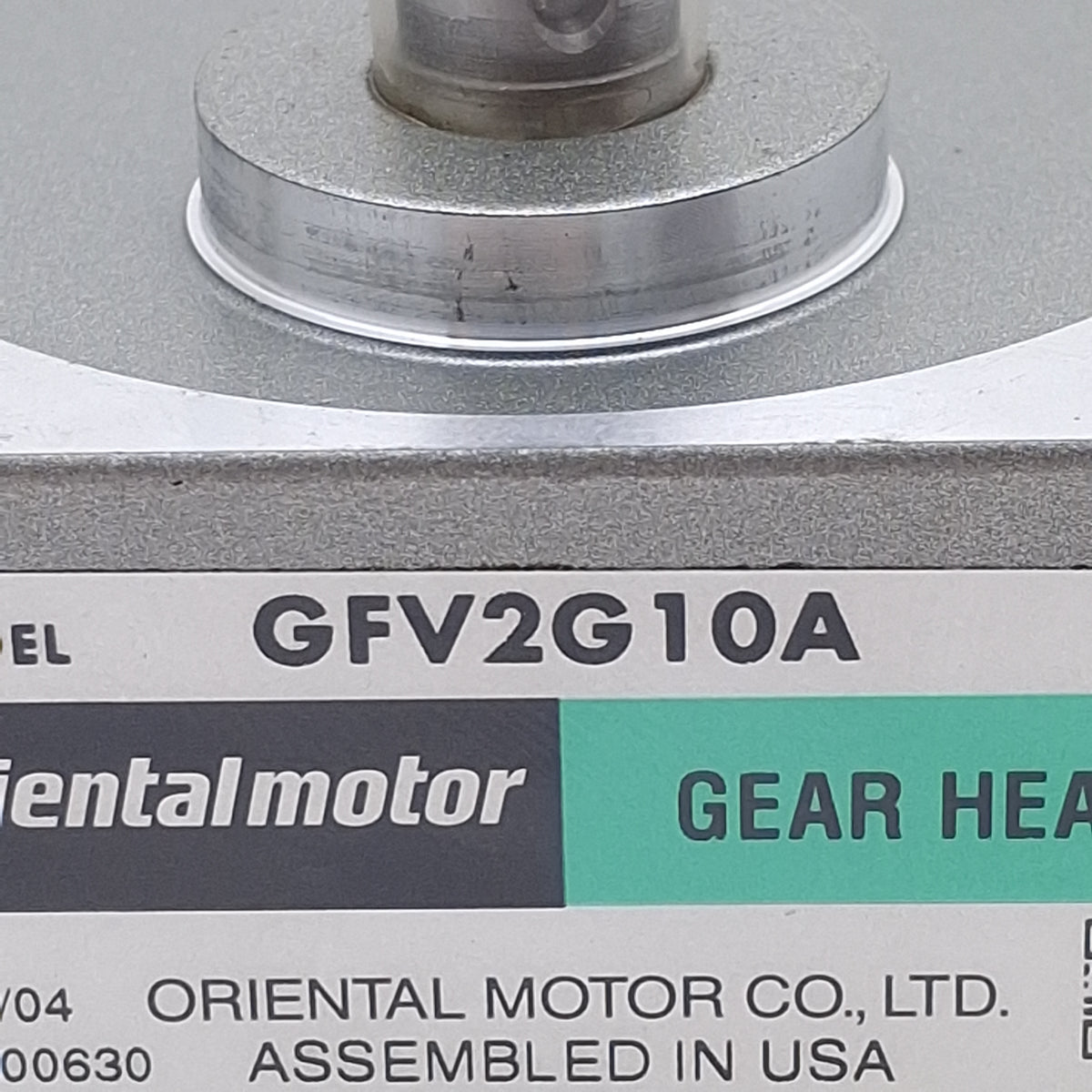 New Oriental Motor GFV2G10A Parallel Shaft Gearhead, 10:1, ø3/8in Shaft, 2.63in