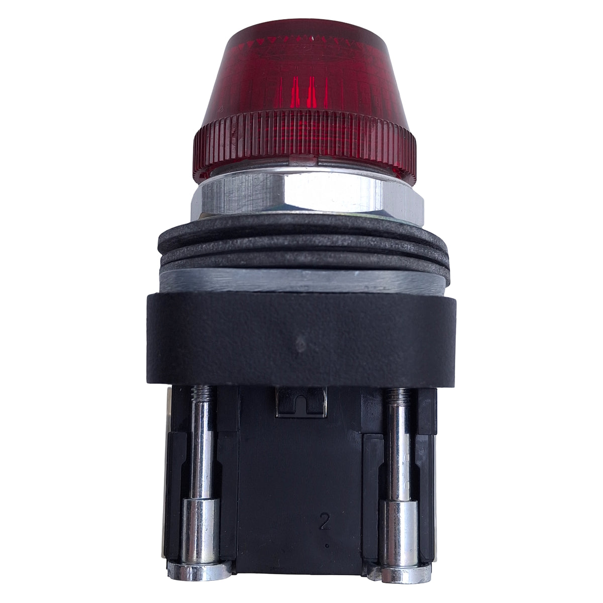 Used Allen Bradley 800T-QH24R Red Indicator Pilot Light, ø30mm, 24VAC/DC Lamp