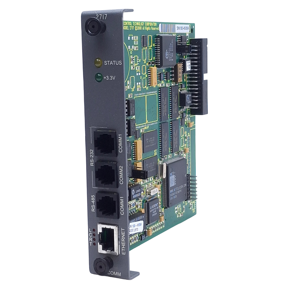 Used Control Technology 2717 Ethernet Communication Module For 2700 Series Controller