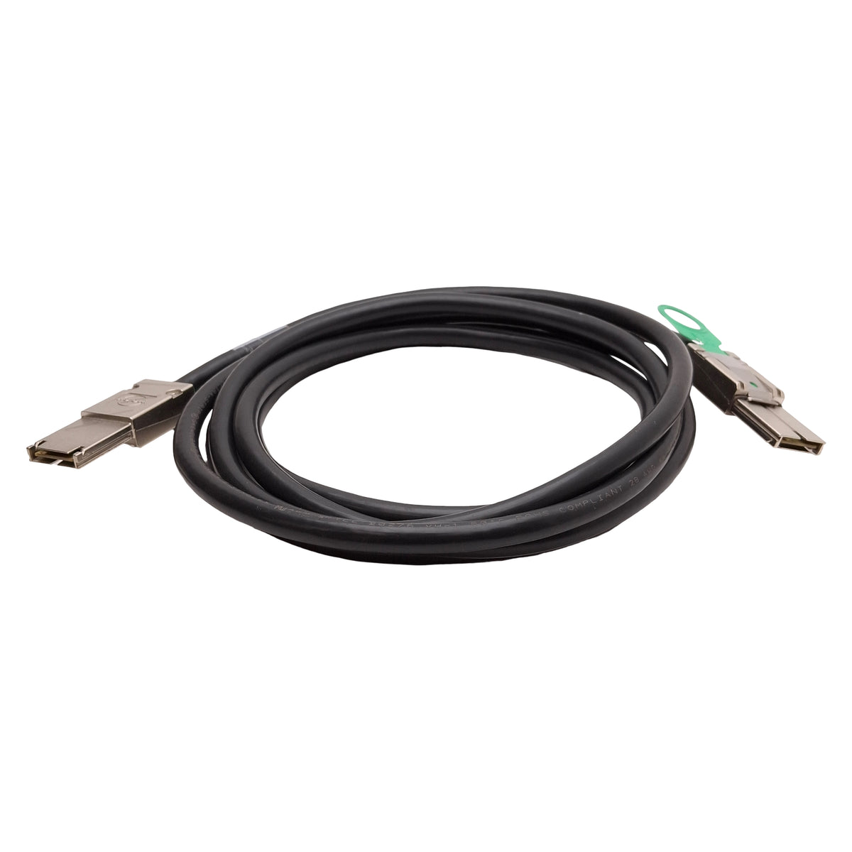 Used Molex 74546-0403 iPass PCIe x4 High Speed I/O Cable Assembly, Male to Male, 3.0m