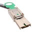 Used Molex 74546-0403 iPass PCIe x4 High Speed I/O Cable Assembly, Male to Male, 3.0m