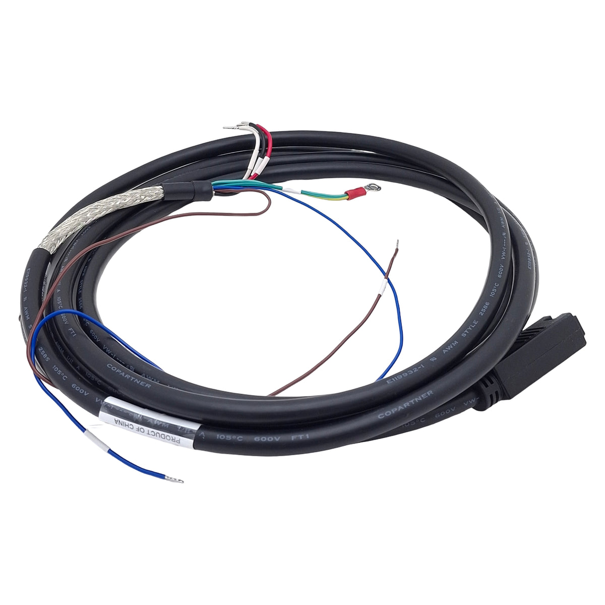 New Allen Bradley 2090-CTPB-MADF-18A03 Kinetix TLP Power Cable, 46-100 Frames, 3m