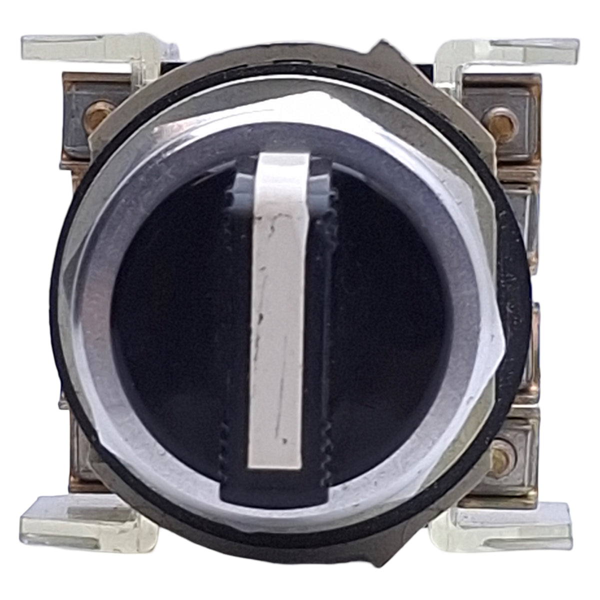 Used Allen Bradley 800T-J2KE7B Maintained Selector Switch 3-Position, 2NO+2NC, ø30mm