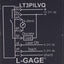 Used Banner LT3PILVQ L-GAGE Time-of-Flight Laser Sensor, 0.5-50m Range PNP, 12-24VDC