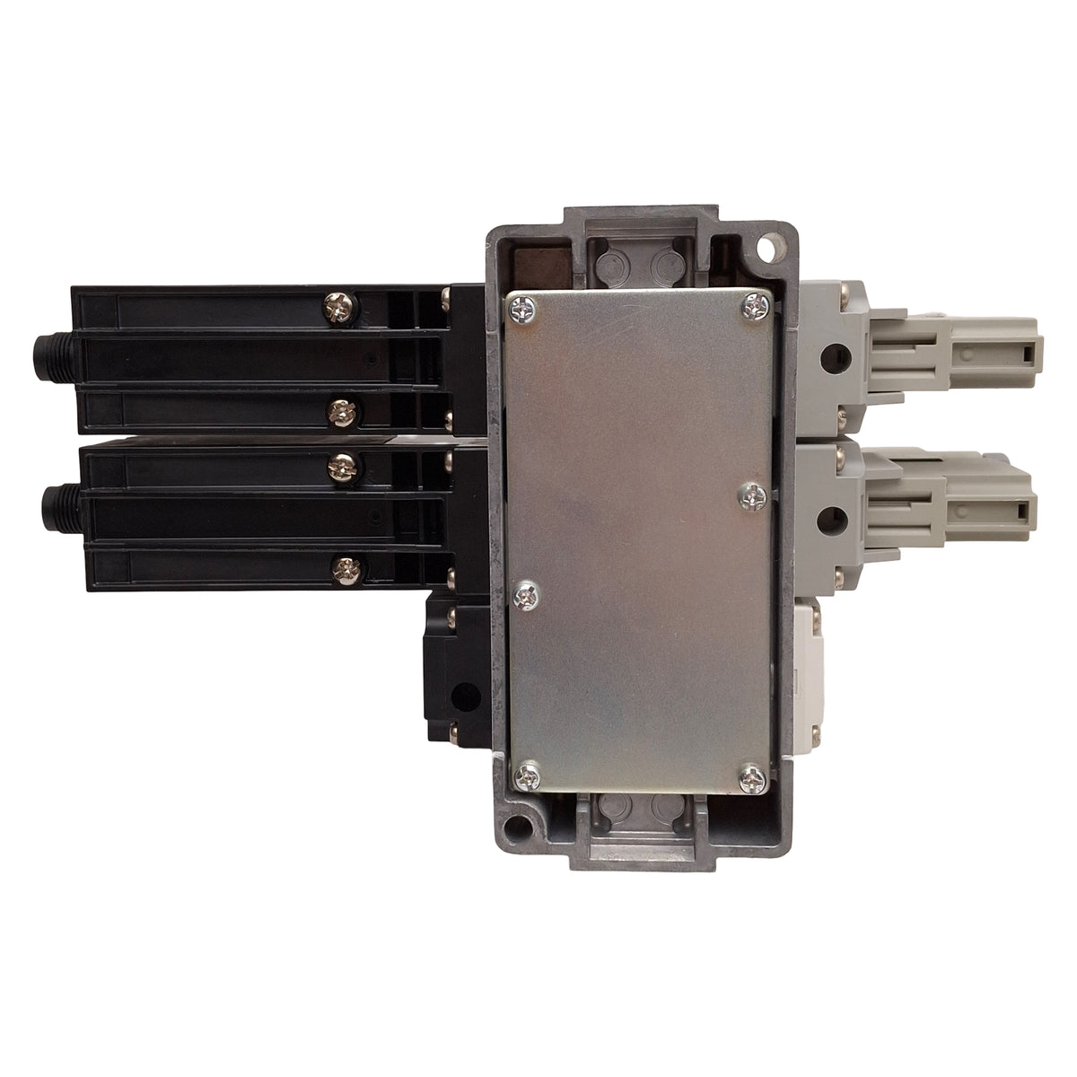 Used SMC VP544-5DZ1-03F-M-X555 Dual Residual Relief Valve w/ Soft Start-Up, 24VDC