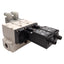 Used SMC VP544-5DZ1-03F-M-X555 Dual Residual Relief Valve w/ Soft Start-Up, 24VDC