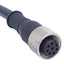 Used Banner MQDC-815 Single-Ended Cordset, 8-Pin M12 Straight Female, 5m Length