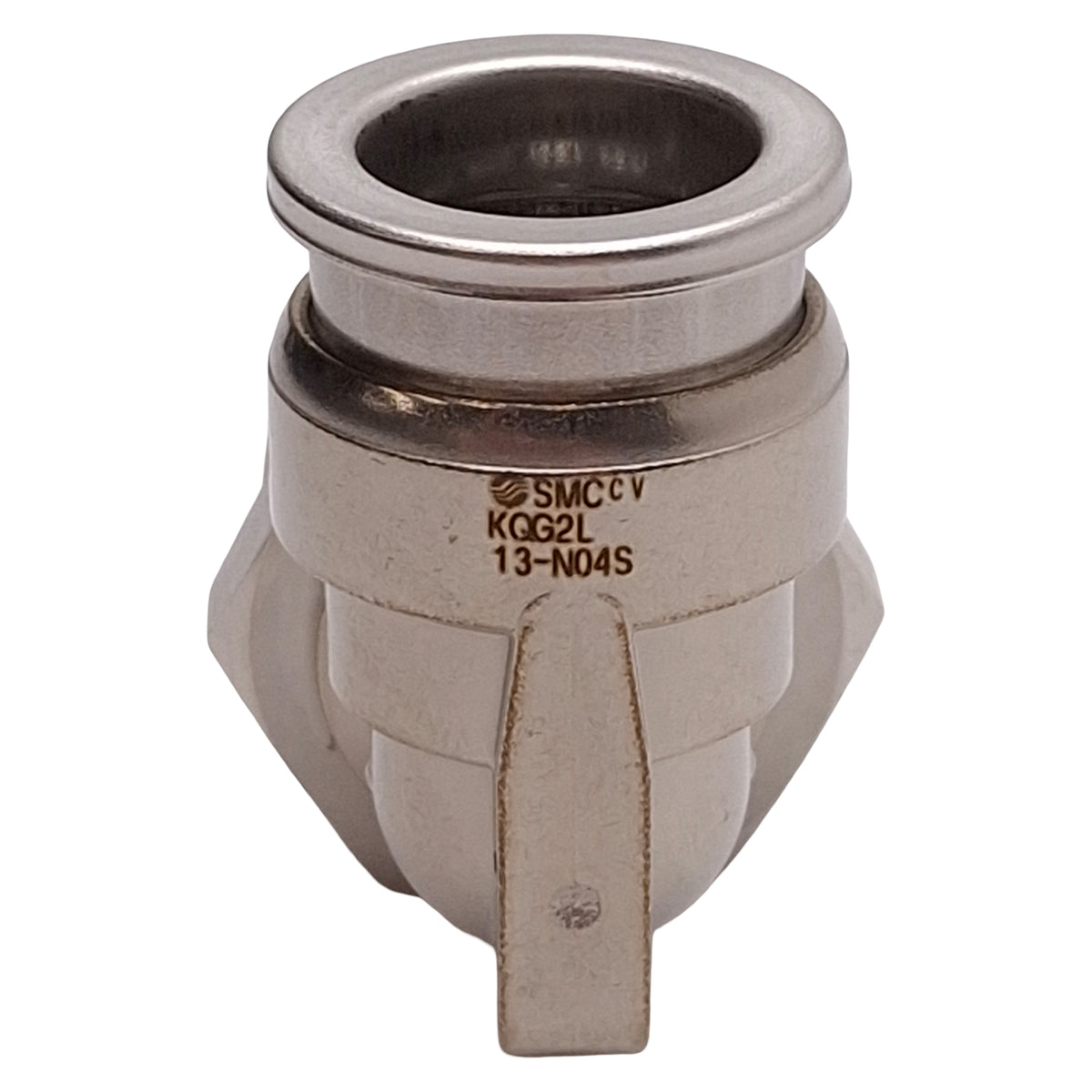 New SMC KQG2L13-N04S Stainless Steel Elbow Fitting, 1/2in NPT Male, ø1/2in One-Touch