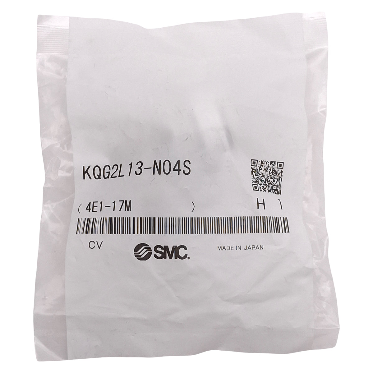 New SMC KQG2L13-N04S Stainless Steel Elbow Fitting, 1/2in NPT Male, ø1/2in One-Touch