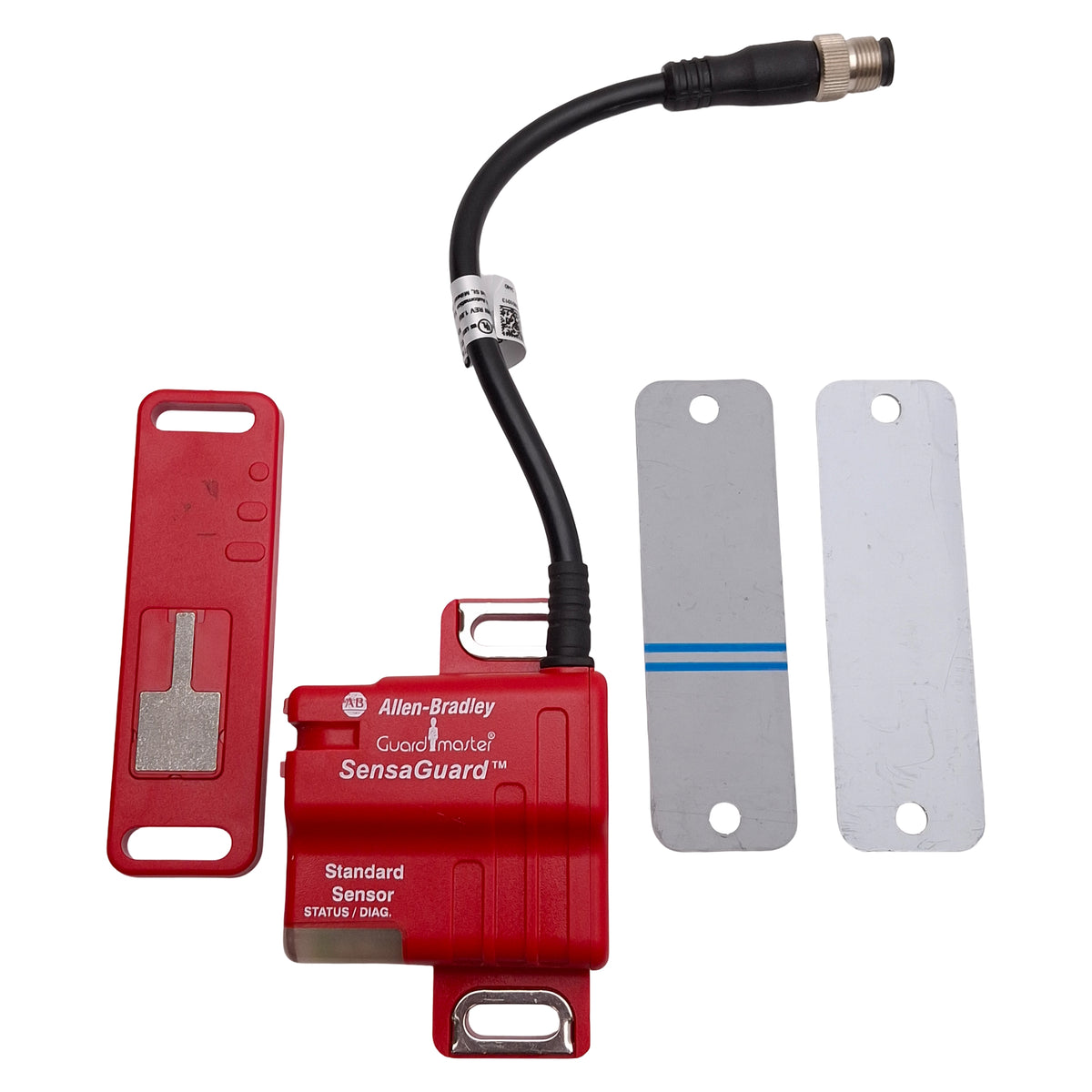 Used Allen Bradley 440N-Z21SS3PH SensaGuard Safety Switch, 2NC + 1NO Aux, 24VDC