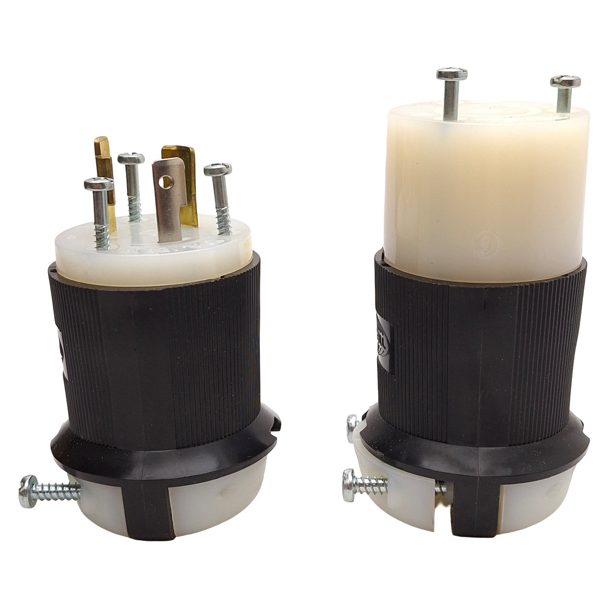 New Hubbell HBL2311 + HBL2313 Twist-Lock Plug & Receptacle, 20A 125V, L5-20P, L5-20R