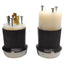 New Hubbell HBL2311 + HBL2313 Twist-Lock Plug & Receptacle, 20A 125V, L5-20P, L5-20R