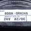 Used Allen Bradley 800H-QRH24A Amber Indicator Pilot Light, 30mm, 24VAC/DC Lamp