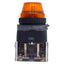Used Allen Bradley 800H-QRH24A Amber Indicator Pilot Light, 30mm, 24VAC/DC Lamp