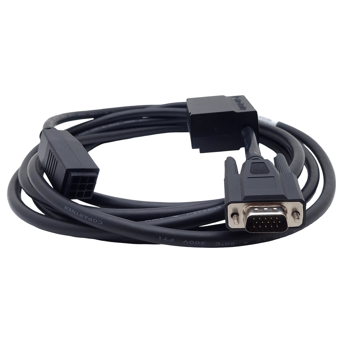 Used Allen Bradley 2090-CTFB-MADD-CFA03 TLP Motor Feedback Cable, 3m Length