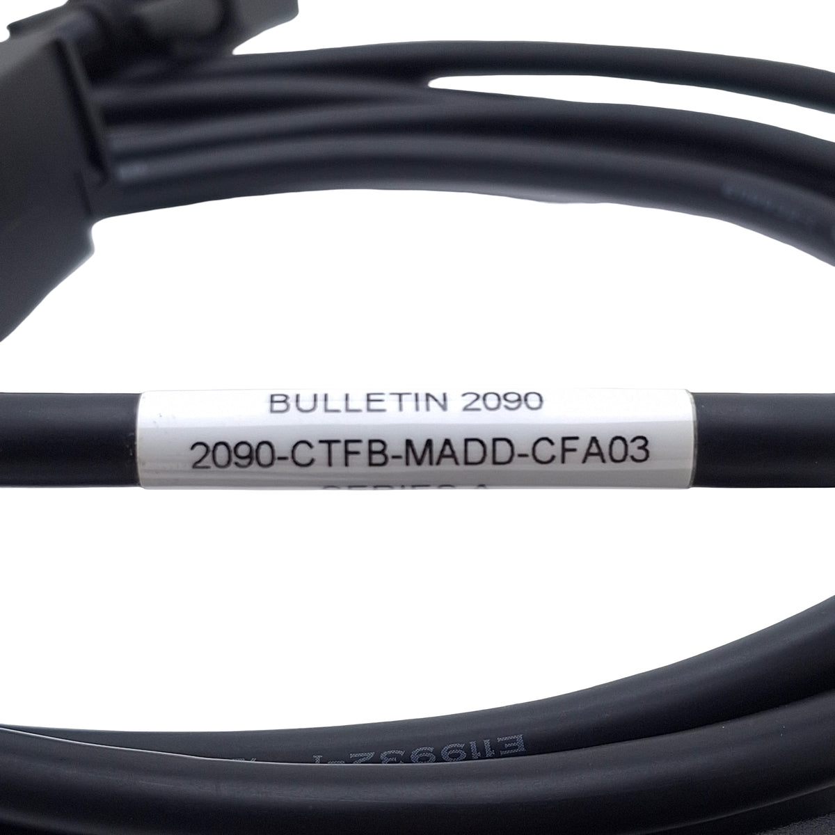 Used Allen Bradley 2090-CTFB-MADD-CFA03 TLP Motor Feedback Cable, 3m Length