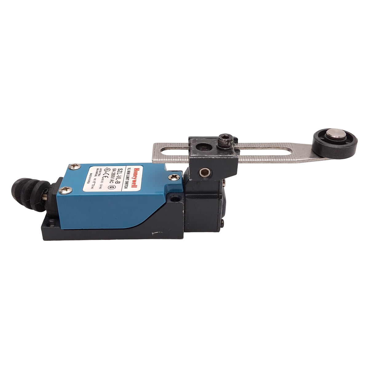 Used Honeywell SZL-VL-B Mini Limit Switch, Roller Lever, SPDT, 1NO+1NC, 5A 250VAC