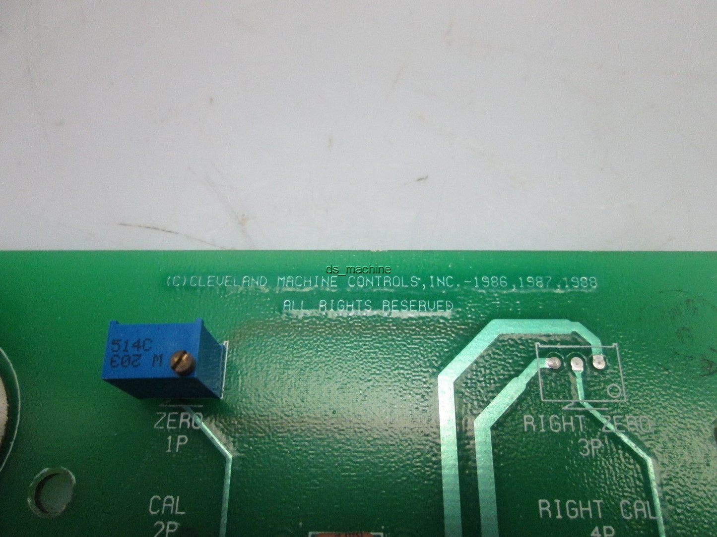 Used Cleveland Motion Control MWI-04915 Tensi-Master Tension Control Board