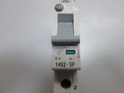 Used Allen Bradley 1492-SP1B040 Circuit Breaker 240/415VAC, 1-25mm2, 2.4Nm, 4A