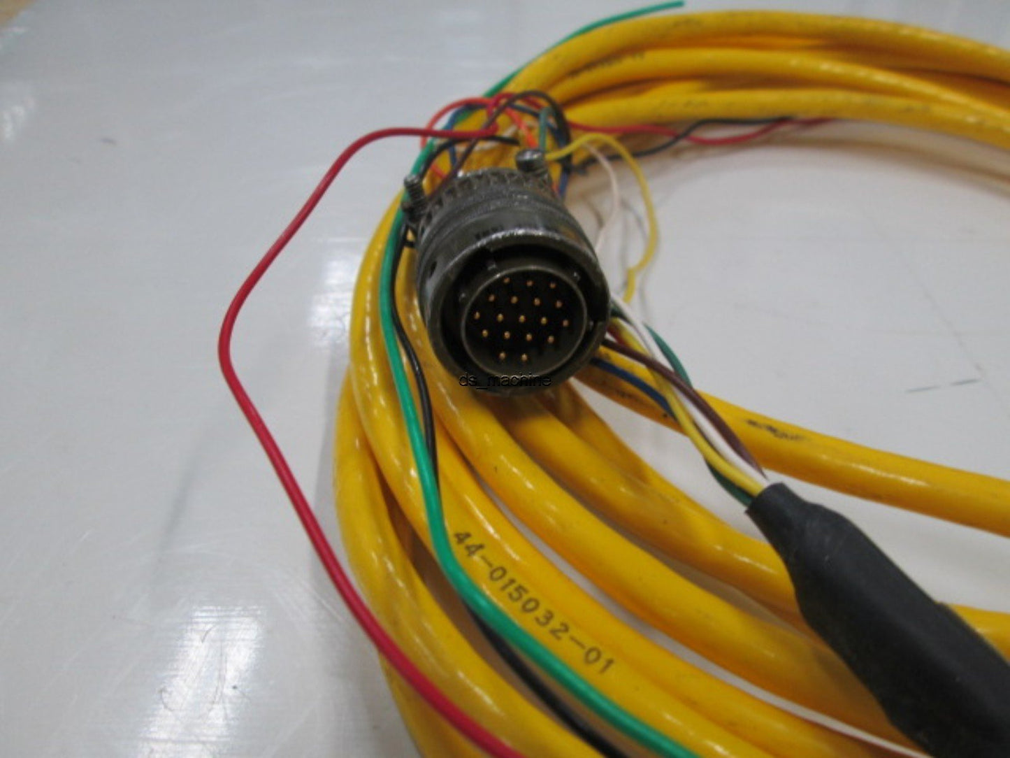 Used Parker 44-015032-01 Compumotor Servo Motor Encoder Feedback Cable 17' 18-pin MS