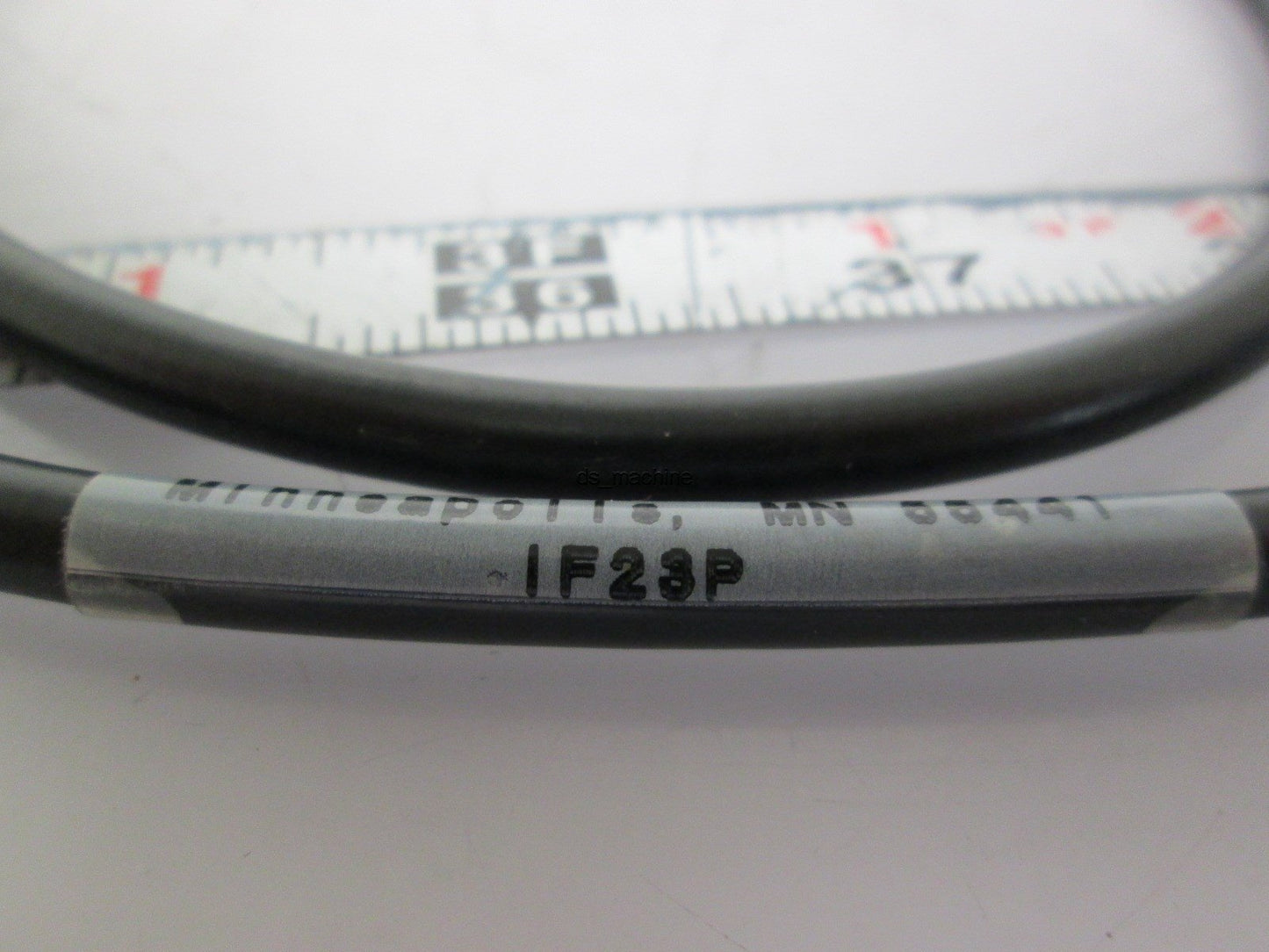 Used Banner IF23P Fiber Optic Cable Opposed Mode Glass Fiber 36" Length PVC Sheath