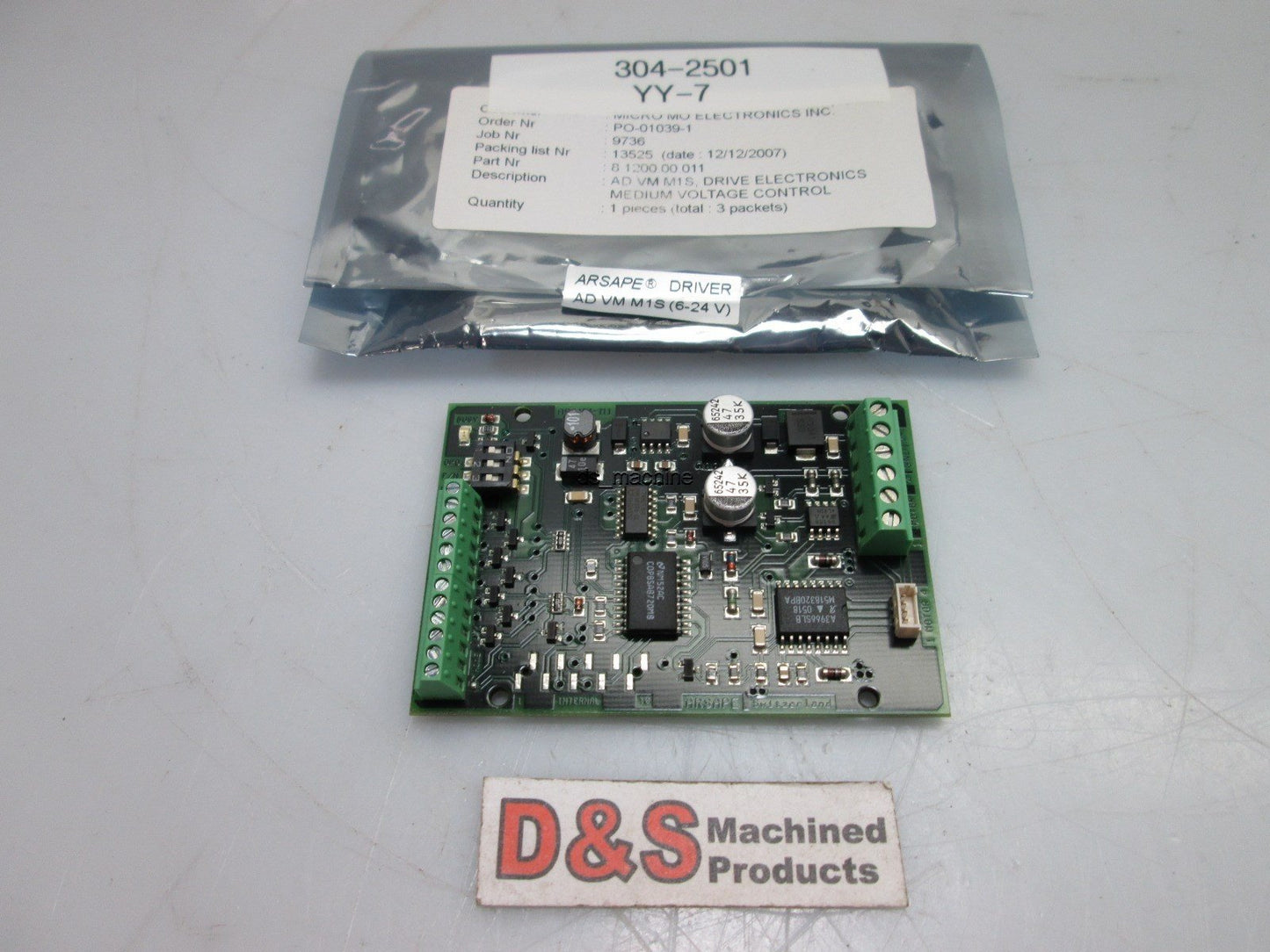 New in Bag Arsape AD-VM-M1S Medium Voltage Driver for 2-Phase Stepper Motor