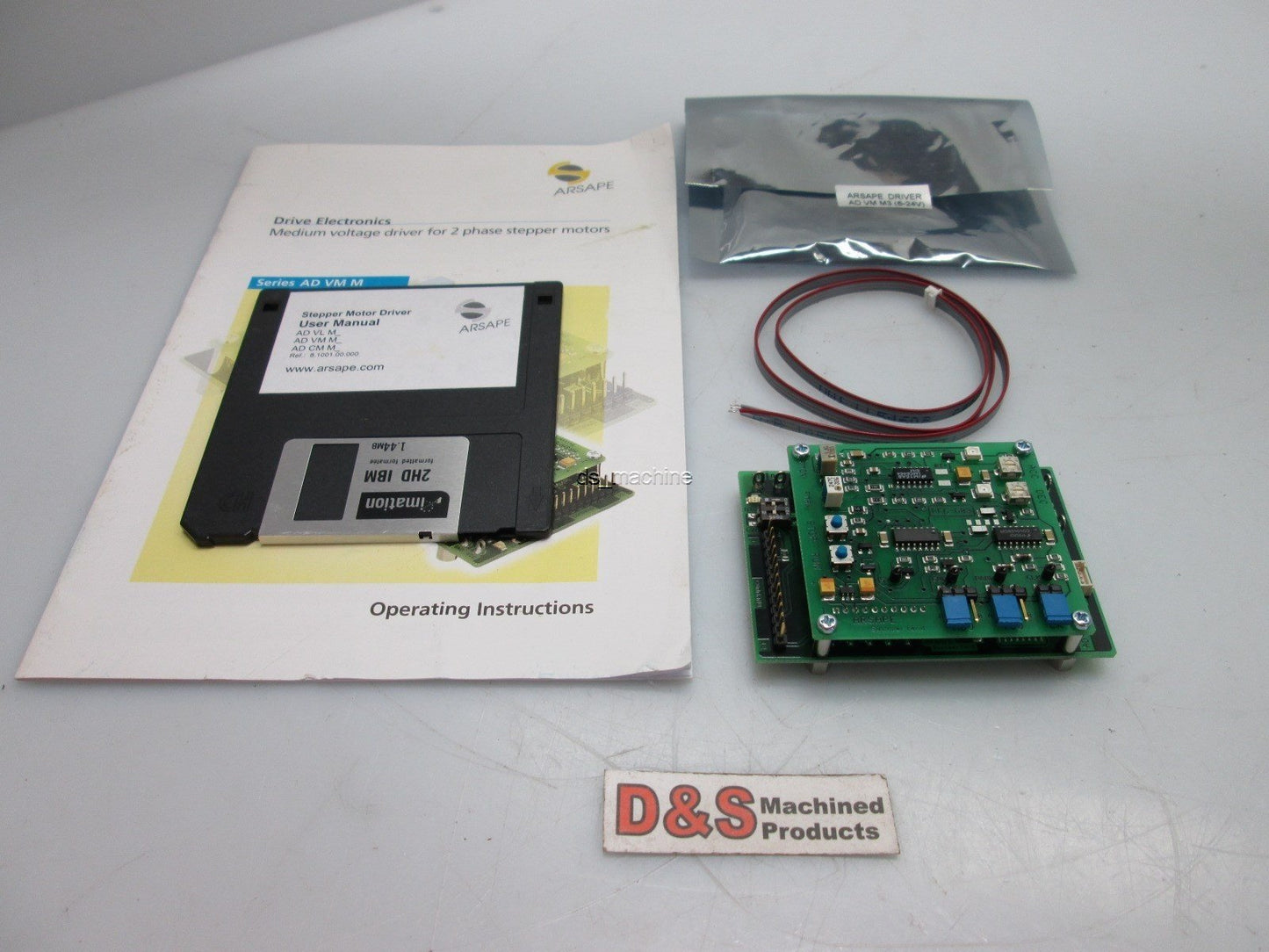 New in Bag Arsape AD-VM-M3 Medium Voltage Driver for 2-Phase Stepper Motor