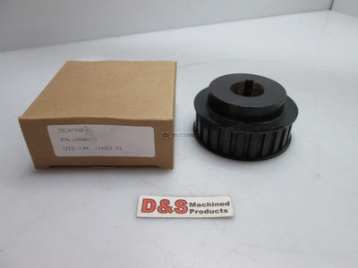 New Martin Sprocket & Gear 25L075SP01 Timing Pully Cog, 24 Teeth, 3/4" Belt, 1" Bore