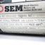 For Parts SEM MT-30R4-37 Permanent Magnet DC Servomotor 3750 RPM *For Parts Only*