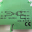 Used Phoenix DEK-OV-5DC/24DC/3 Solid State Relay Terminal Block 5VDC Control, 3-30VDC