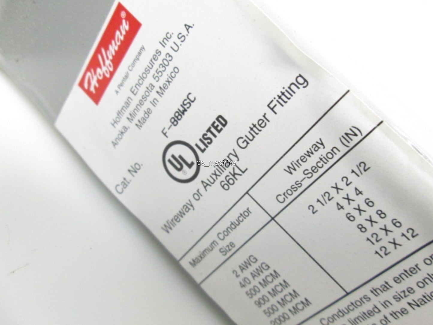 New Hoffman F88WSC Swivel Nipple 8" x 8"