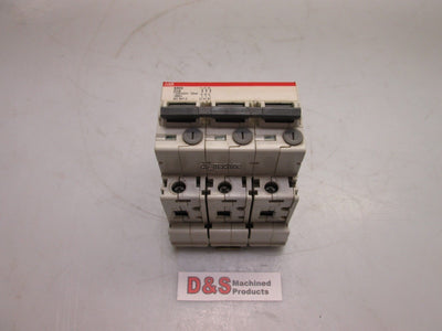 Used ABB S503 D16 Circuit Breaker, 3-Pole, 230/400V, 50kA ~ 690V