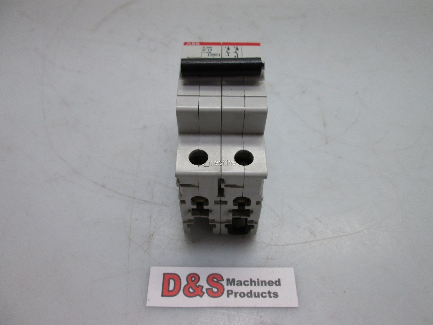 Used ABB S202 D13 Circuit Breaker, 2-Pole, 230V-400V